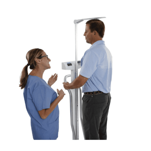 Health o Meter Digital Physician Eye-Level Scale with Integrated Digital Height Rod