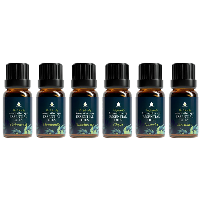 Pursonic Pet Friendly Aromatherapy Collection Essential Oils - 6 Count