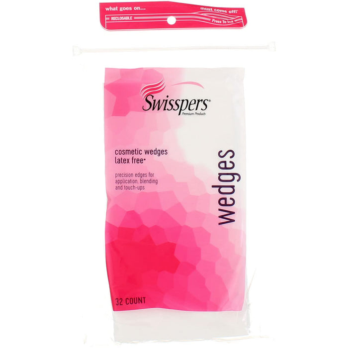 Swisspers Cosmetic Application Wedges - 32 Ct