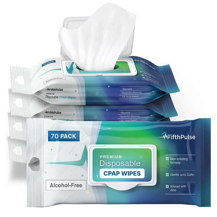 FifthPulse  CPAP Mask Wipes - Disposable and Unscented CPAP Wipes