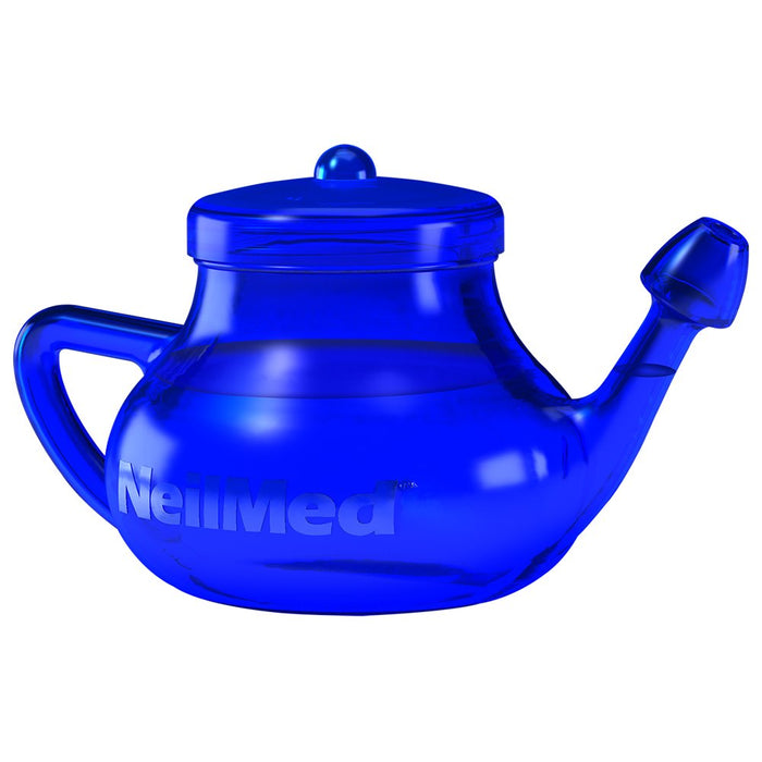 NeilMed NasaFlo Neti Pot Sinus Relief Nasal Wash System