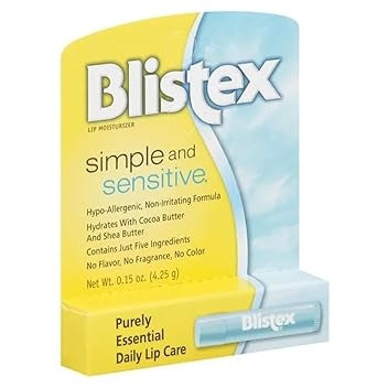 Blistex Simple And Sensitive Lip Care