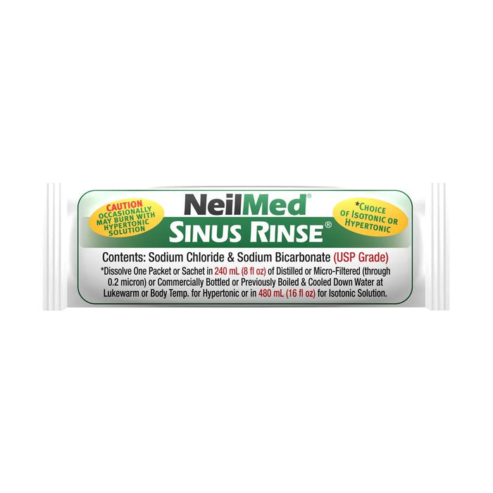 NeilMed Extra Strength Sinus Rinse Nasal Wash Hypertonic Packets