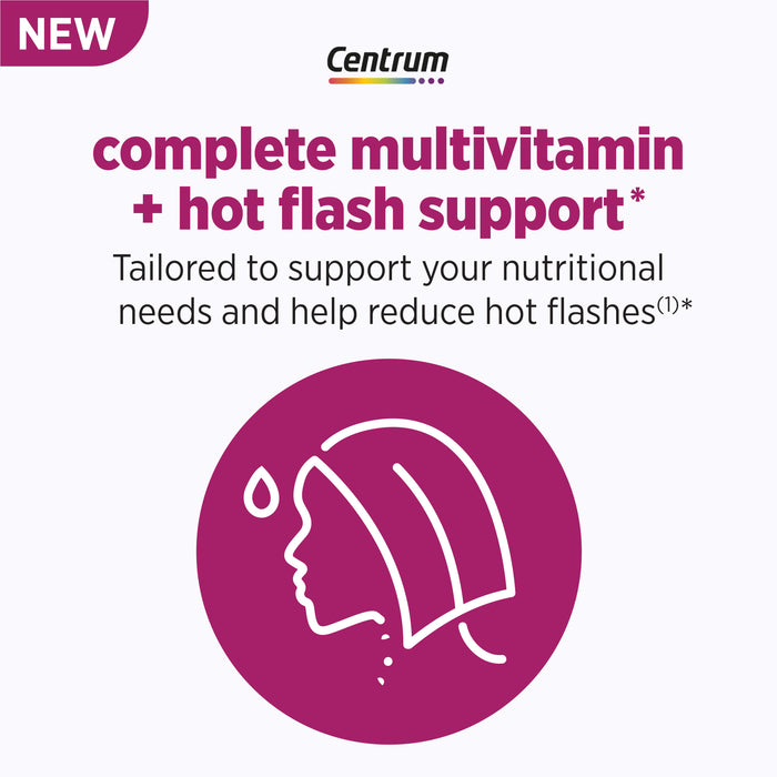 Centrum Menopause & Hot Flash Support Multivitamin - 30 Ct