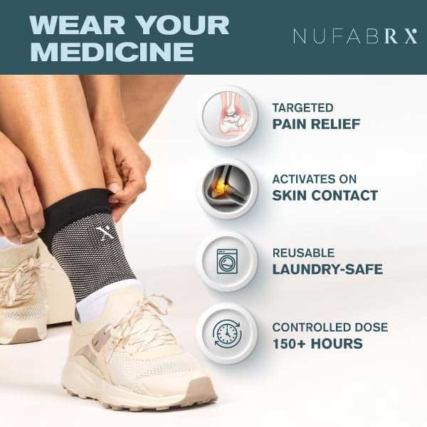 Nufabrx Ankle Compression Sleeve