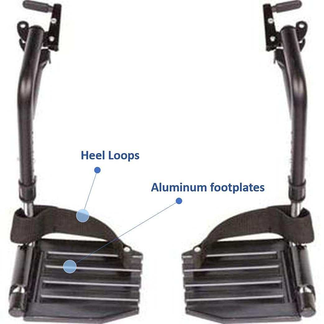 Invacare Hemi Footrest Aluminum