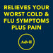 Advil Multi-Symptom Cold and Flu Pain Reliever Tablets - 10 Count - Shop Home Med