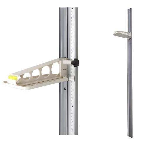 Health o Meter High-Strength Wall-Mounted Height Rod