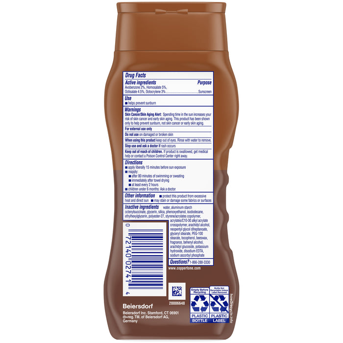 Coppertone Tanning Sunscreen Lotion