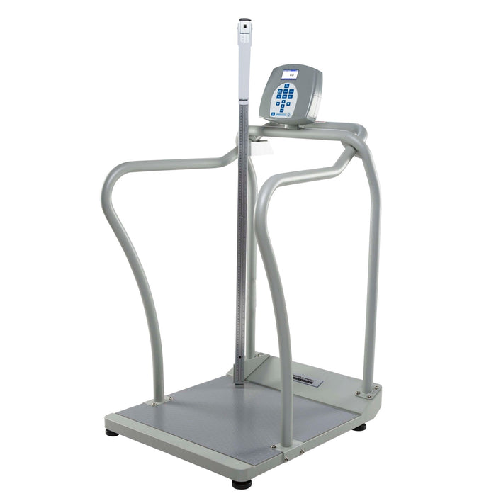 Digital Platform Scale with Handrails