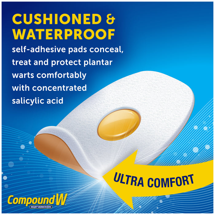 Compound W One Step Pads for Plantar Warts