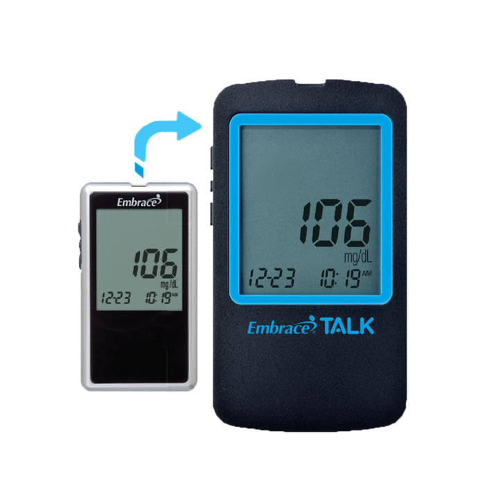 Embrace Talk Blood Glucose Monitor