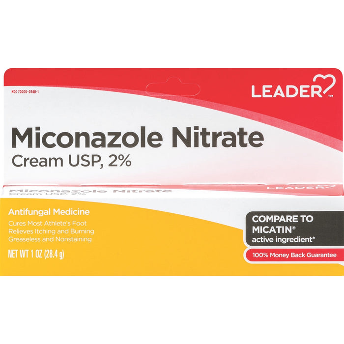 Leader Tm Antifungal Cream 1 Oz Compare To Micatin , Cream