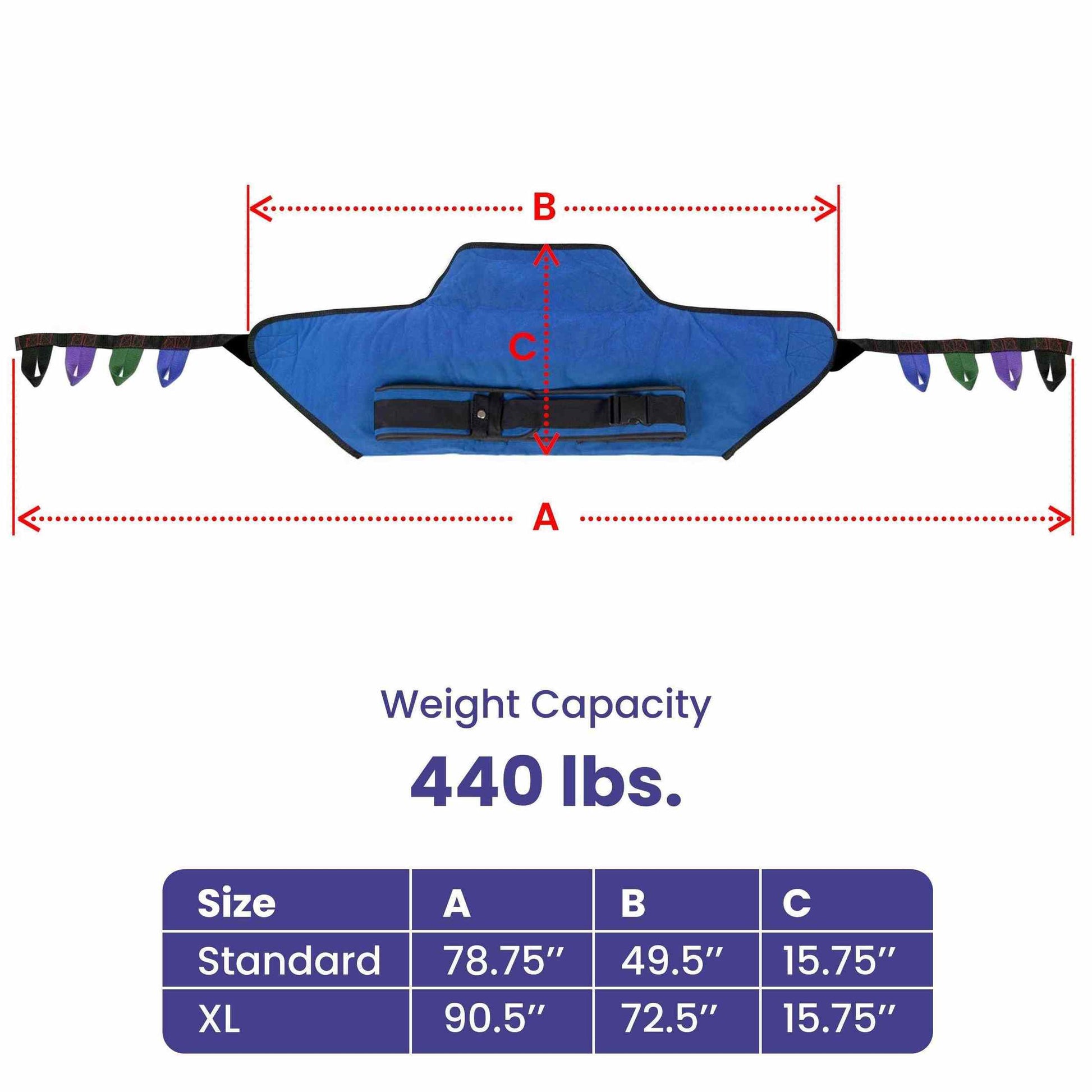 Medacure Sit to Stand Lift Sling for Stand Assist Lifts - Shop Home Med