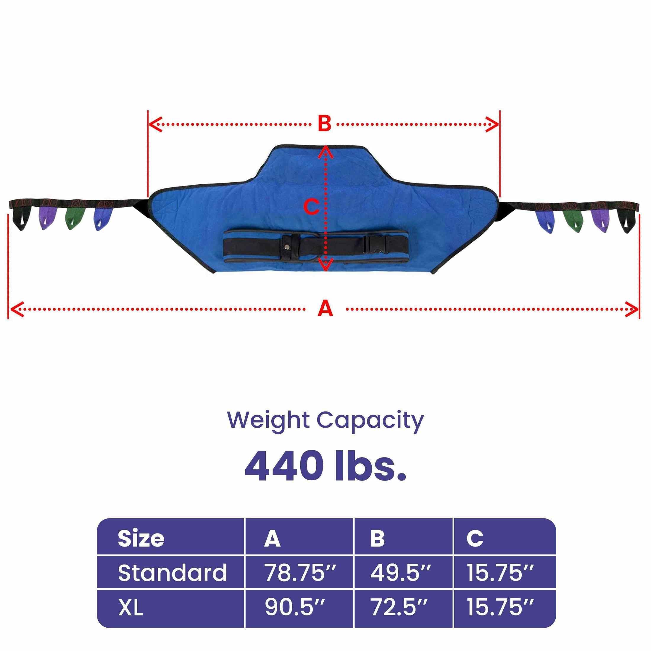 Medacure Sit to Stand Lift Sling for Stand Assist Lifts - Shop Home Med