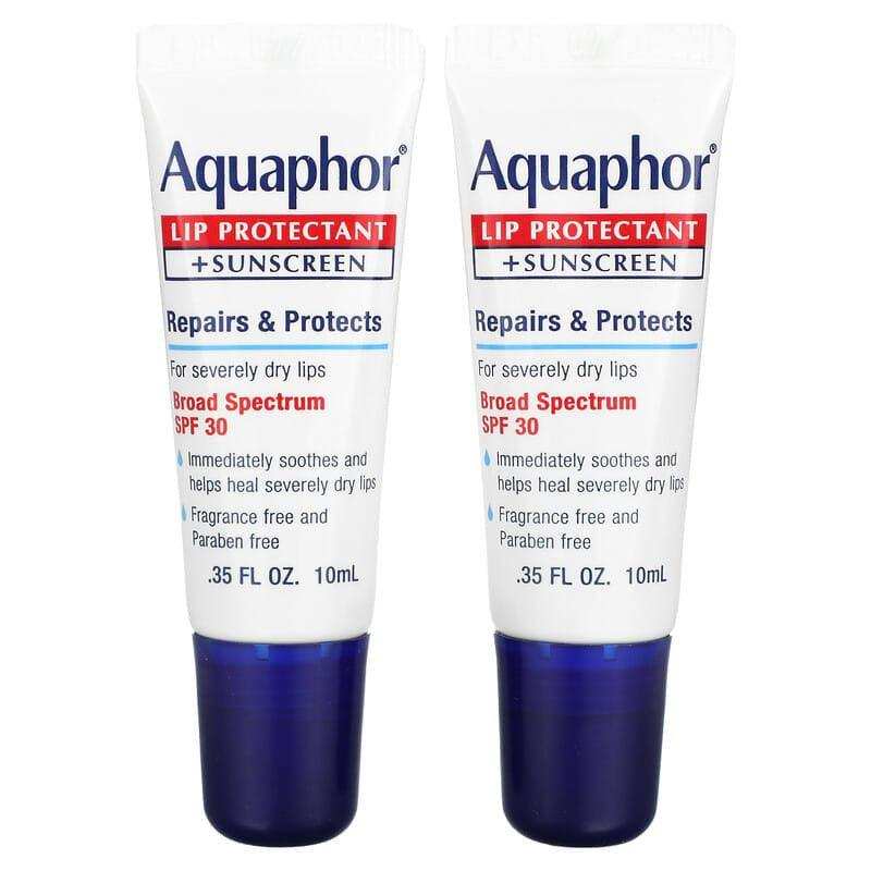 Aquaphor  Lip Repair + Protect Broad Spectrum SPF 30 - 2 X 10ml