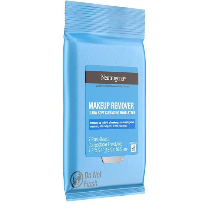 Neutrogena Makeup Remover Cleansing Wipes Travel Pack - 7 ct. - Shop Home Med