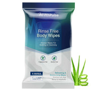 FifthPulse XL Rinse Free Adult Body Wipes for Men and Women