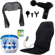 Pursonic Foot Spa, Massage Gun, and More Total Relaxation Bundle shophomemed