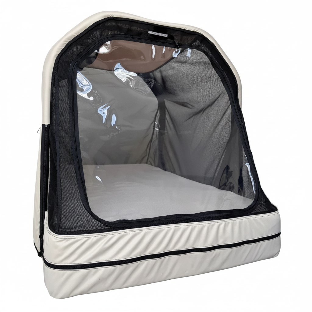 Abrams Nation End of Bed Entry with Removable Vinyl & Mesh Panel