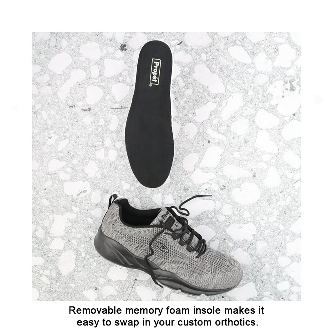 Zapatillas deportivas Propet Stability Fly para hombre, aptas para diabéticos y ortopédicos