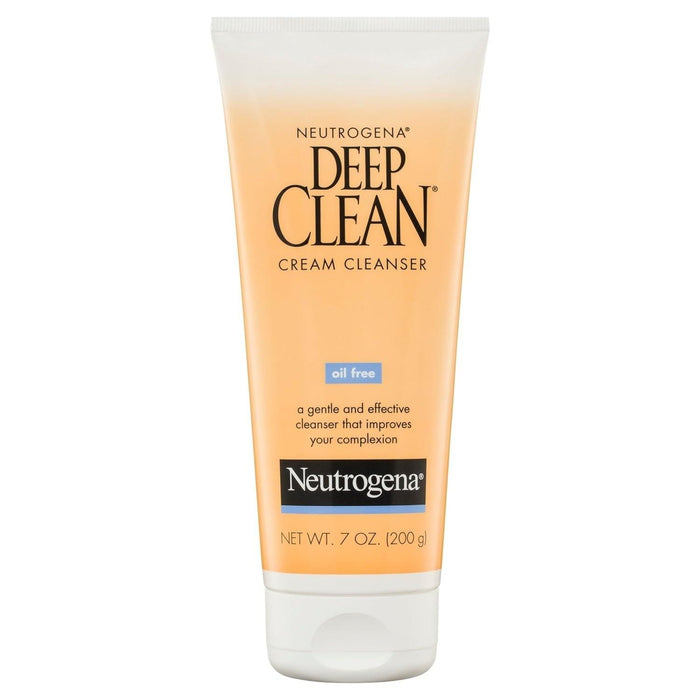 Neutrogena Deep Clean Oil-Free Daily Facial Cream Cleanser - 7 oz