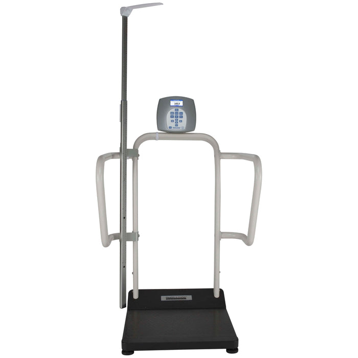 Digital Platform Scale with Handrails