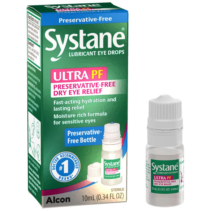 Systane Lubricant Ultra Preservative-Free Dry Eye Relief Drops