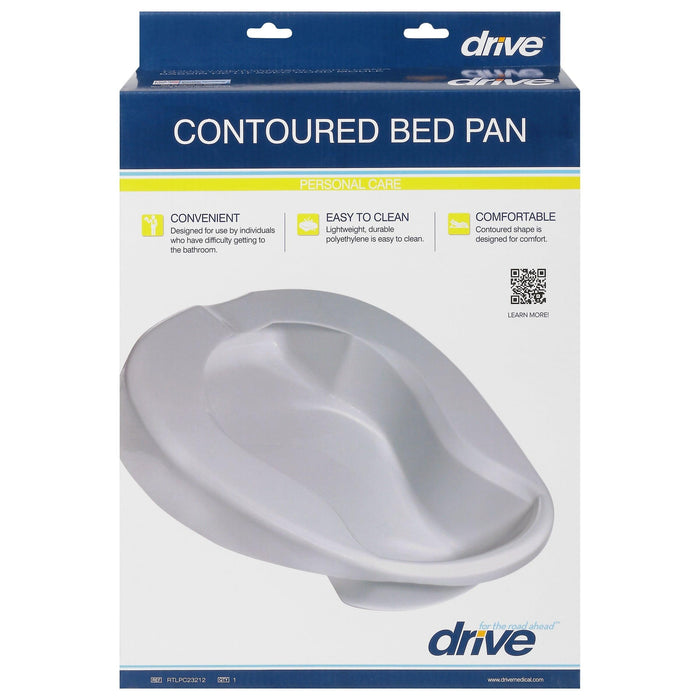 Drive Medical Contoured Bed Pan - Shop Home Med