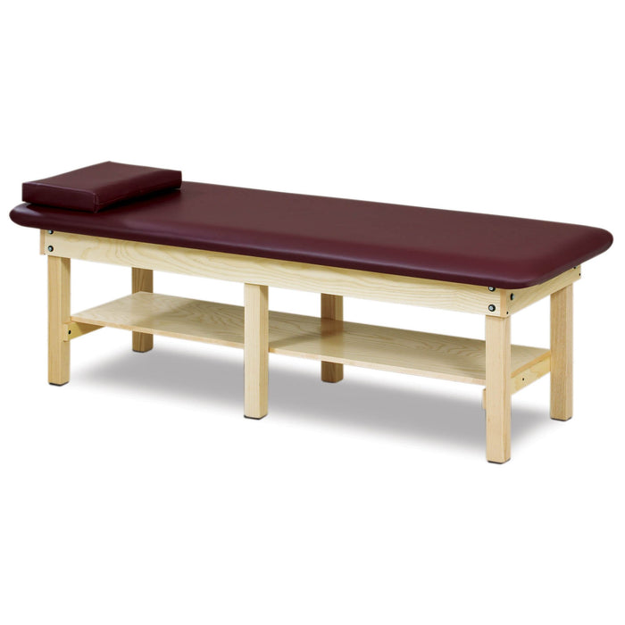 Clinton Classic Series Bariatric Treatment Table with Shelf