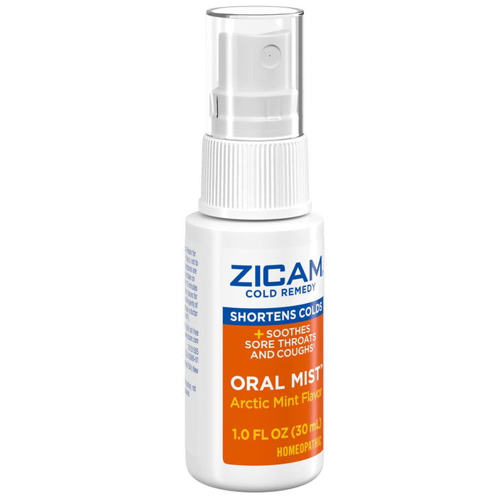 Zicam Cold Remedy Plus Cold Shortening Oral Mist Arctic Mint