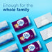 Puffs Ultra Soft Facial Tissues - 24 Family Boxes x 124 Tissues