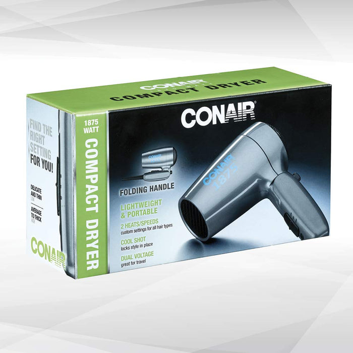 Conair Compact Folding Handle Travel Hair Dryer