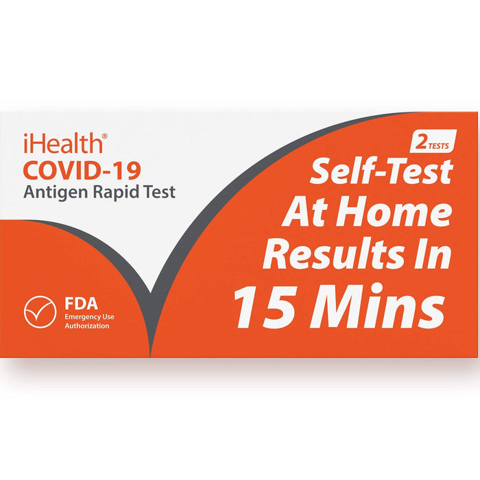 Ihealth Covid-19 Antigen Rapid Home Self-Test