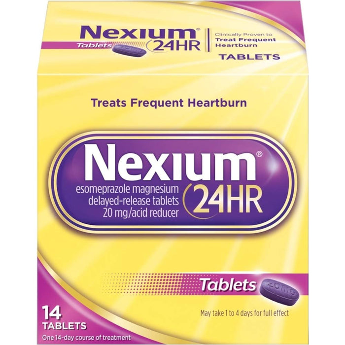 Nexium 24 Hour Acid Reducer Heartburn Relief Tablets