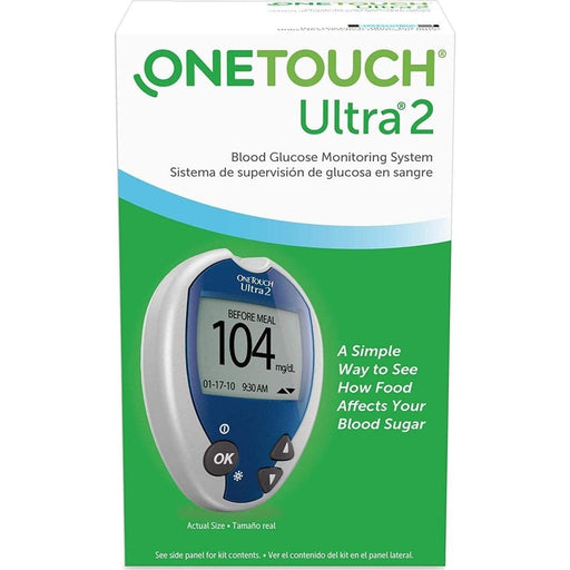 OneTouch Ultra 2 Blood Glucose Monitoring System Kit - Shop Home Med