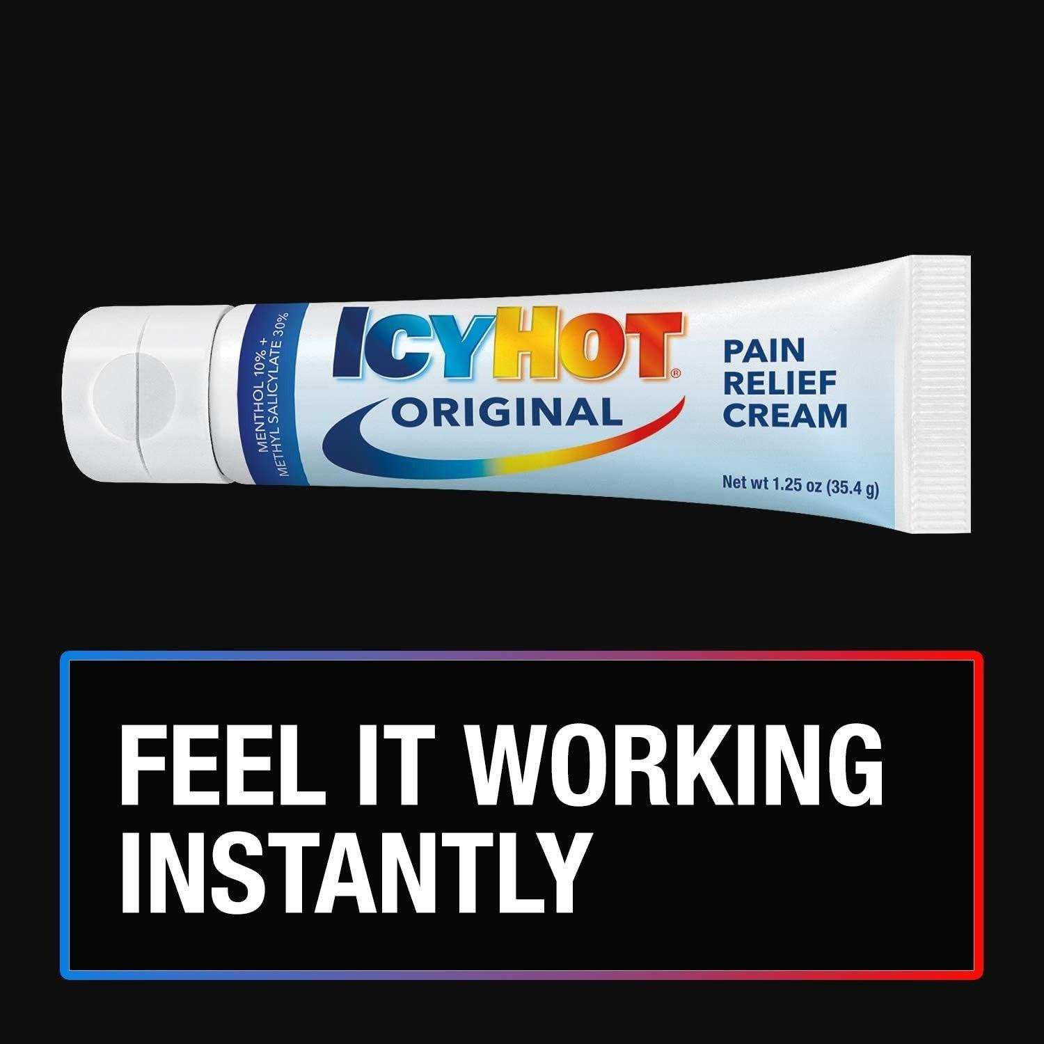 Icy Hot Original Topical Pain Relieving Cream - 1.25 oz - Shop Home Med