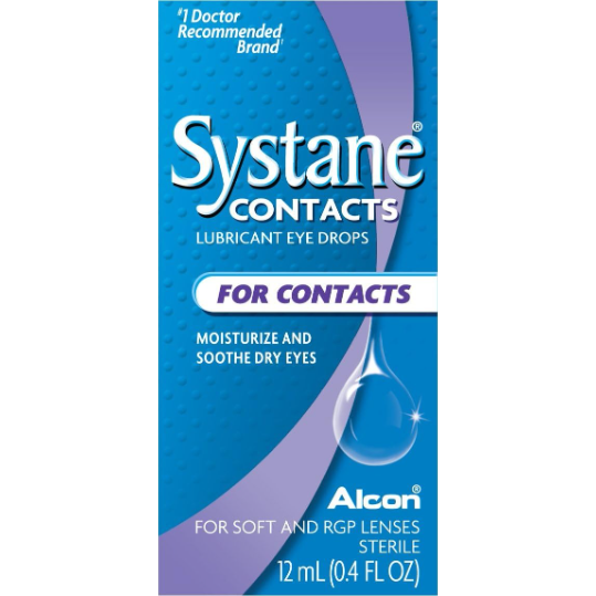 Systane Contacts Lubricating Eye Drops - 12mL