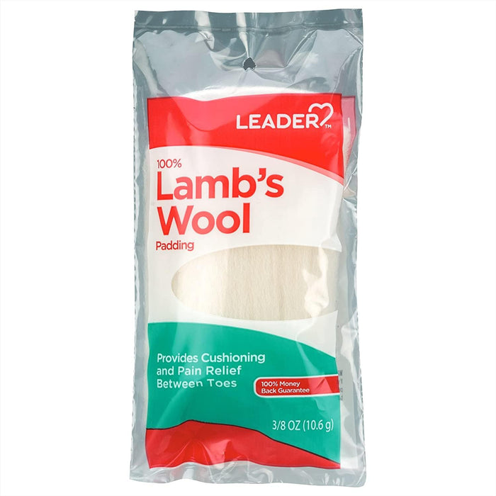 Leader 100%  Lambs Wool Padding - 0.375 Oz