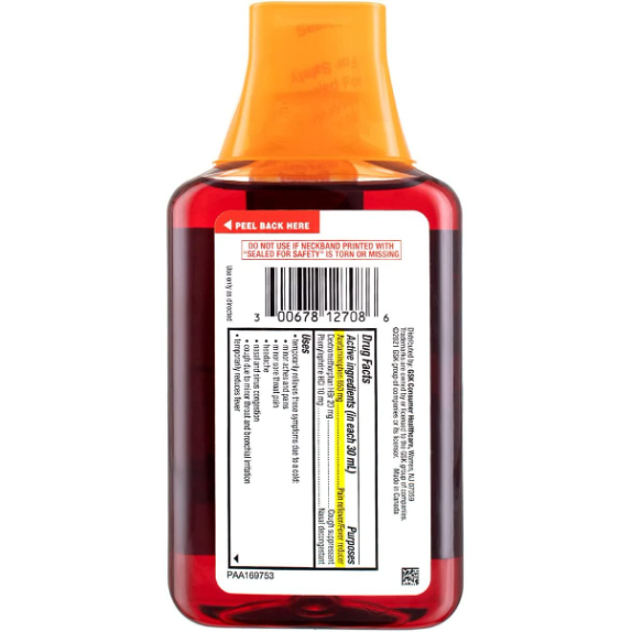 Theraflu ExpressMax Day/Night Severe Cold & Cough Relief Syrup - Berry