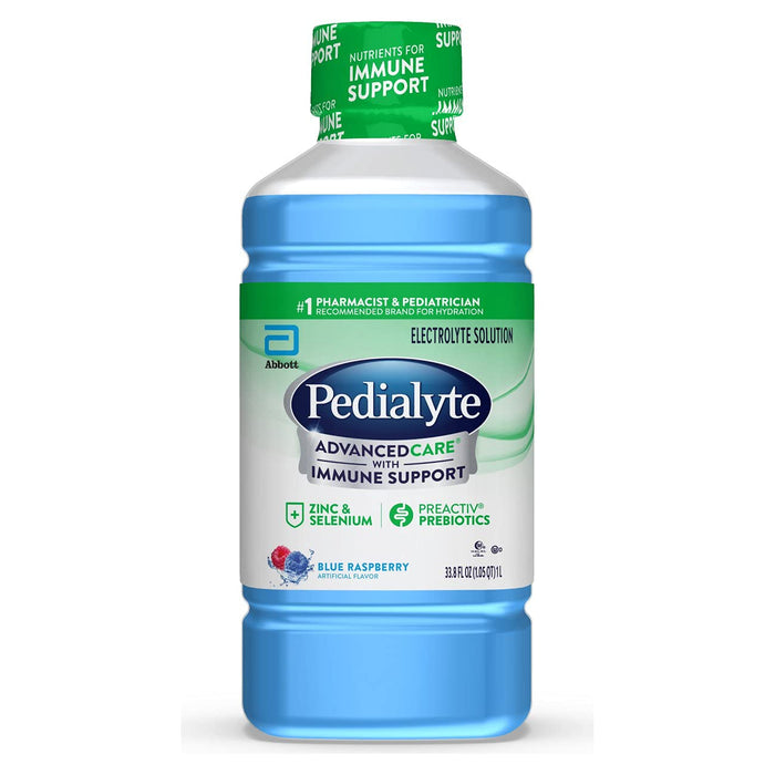 Pedialyte Advanced Care Electrolyte Solution Hydration Drink