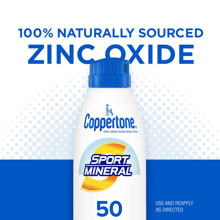 Coppertone Sport Mineral Sunscreen Spray SPF 50