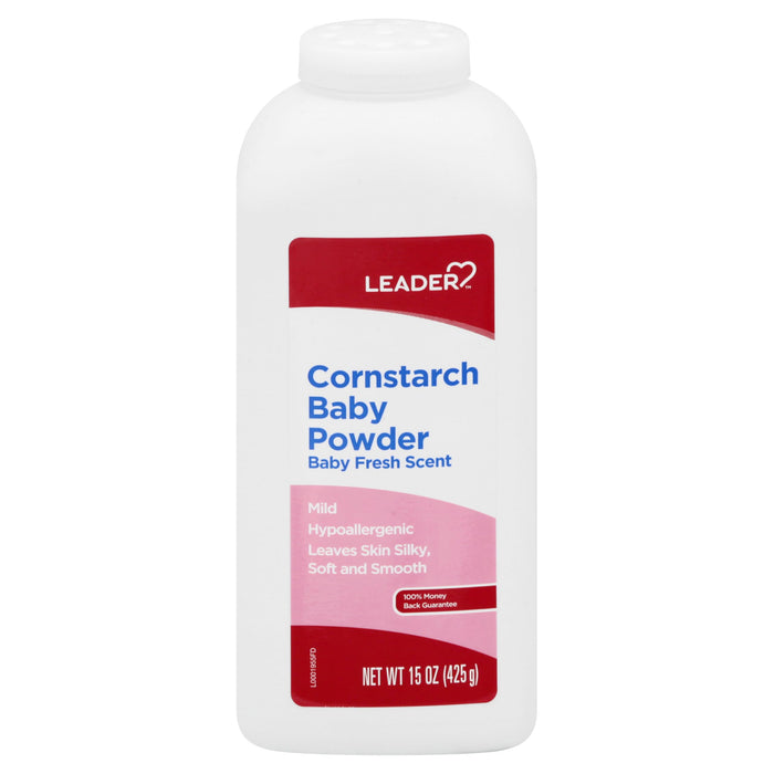 Leader Baby Powder Cornstarch - 15 oz