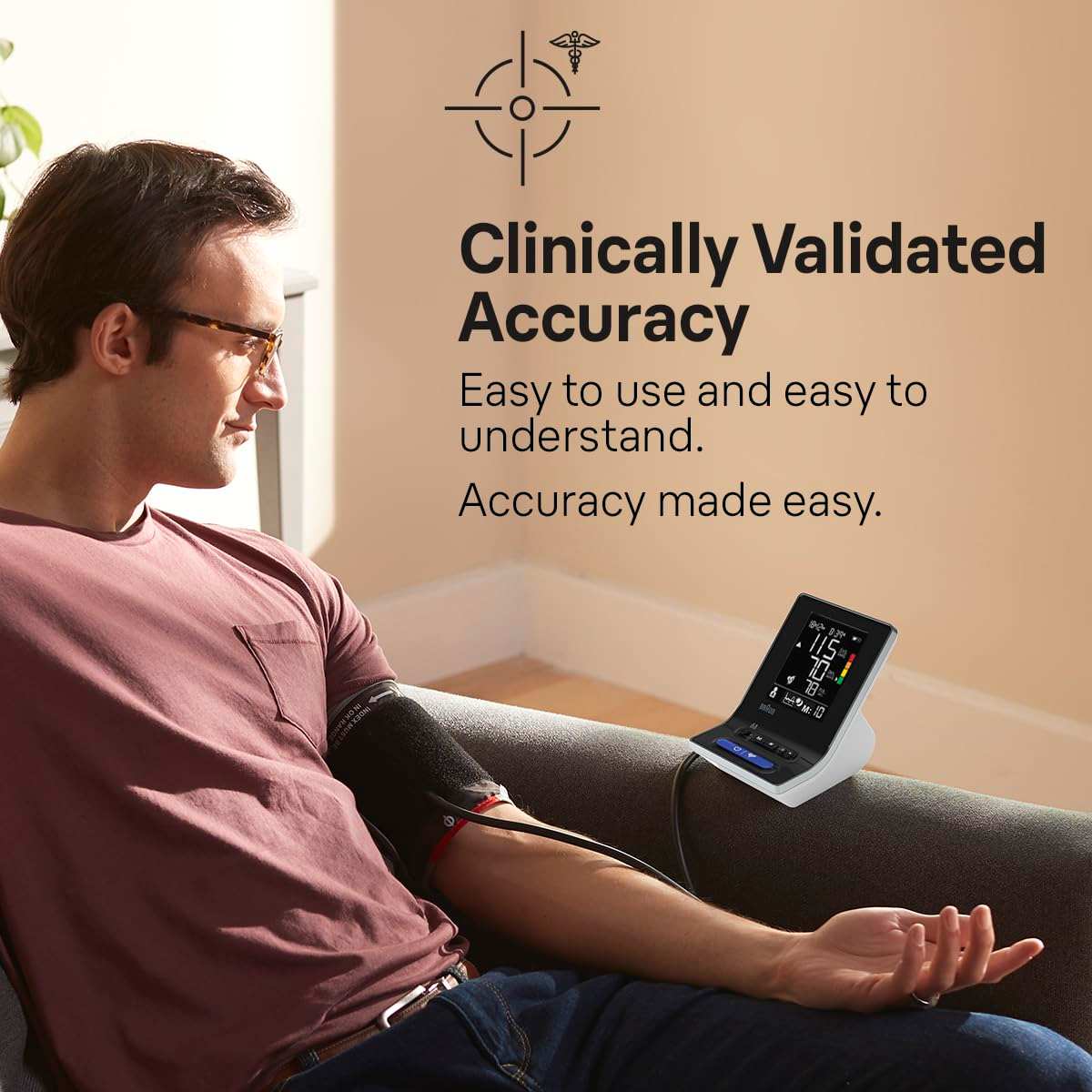 Braun ExactFit 3 Upper Arm Blood Pressure Monitor