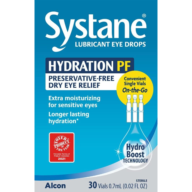 Systane Hydration Preservative-Free Lubricant Dry Eye Drops