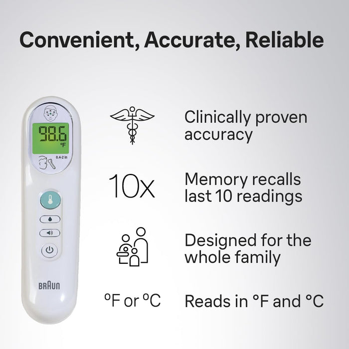 Braun Sensian™ 4 Non-Contact Forehead Thermometer