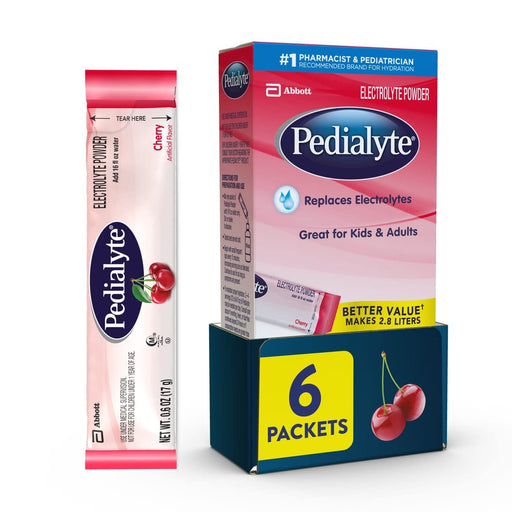 Pedialyte Electrolyte Hydration Drink Powder Packets