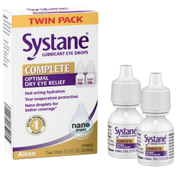 Systane Complete Optimal Dry Eye Relief Lubricant Drops