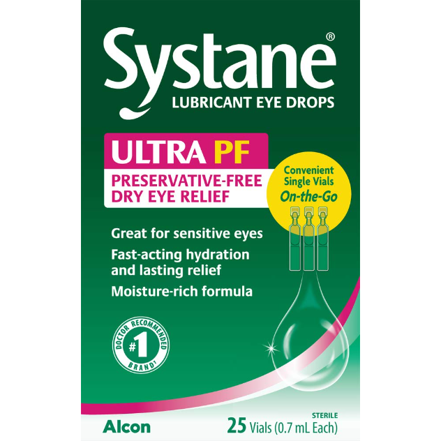 Systane Lubricant Ultra Preservative-Free Dry Eye Relief Drops