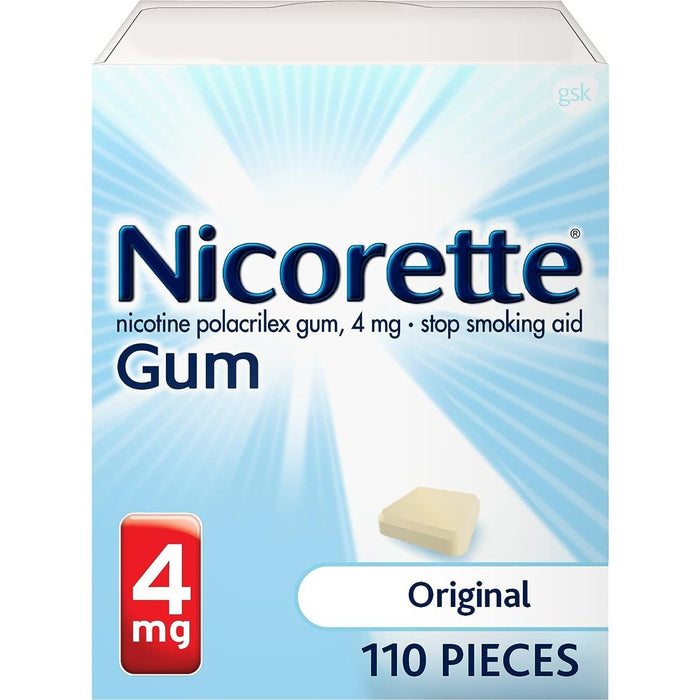 Nicorette Smoking Cessation Aid 2Mg Gum Original - 110Ct
